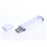 Промо флешка пластиковая «Орландо» (512 МБ / MB USB 2.0 Белый/White 002 Недорогая юсб флешка оптом от качественного интернет магазина)