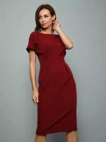 Платье A-A Awesome Apparel by Ksenia Avakyan, размер 48, бордовый