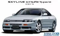 Сборная модель AOSHIMA 06212 NISSAN ECR33 SKYLINE GTS25t typeM '94, 1/24