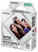 Картридж для моментальной фотографии Fujifilm Instax Square whitemarble, 800 ISO, 10 шт