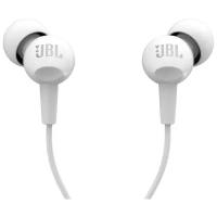 Наушники JBL C100SI, mini jack 3.5 mm, белый