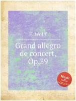 Grand allegro de concert, Op.39