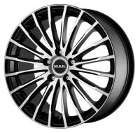 Литые колесные диски MAK FATALE Ice Black 7.5x17 5x100 ET35 D72 Чёрный матовый с полированной лицевой частью (F7570FAIB35P)