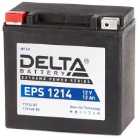 Аккумулятор для мототехники Delta EPS 1214 (12V / 12Ah) (YTX14-BS, YTX14H-BS)