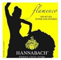 Струны для классической гитары Hannabach 827SLT Yellow Flamenco