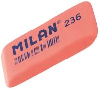 Ластик пластиковый Milan 236 (оранжевый)