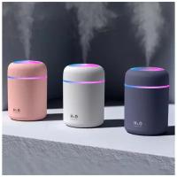 Мини-увлажнитель воздуха с подсветкой HUMIDIFIER H2O DQ-107, белый