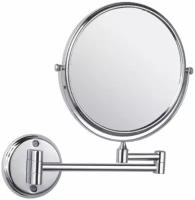 HAIBA Зеркало для ванны увеличительное настенное, хромированное HB6106
