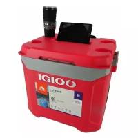 Изотермический контейнер (термобокс) Igloo Latitude 60 QT Roller (56 л.), красный