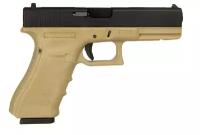 Пистолет WE Glock 18C Gen.4 TAN GGBB (GP617B (TAN)