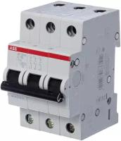 Автоматический выключатель ABB SH203L 3P 16А тип С 4,5 кА 380 В