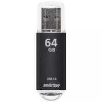 Флешка SmartBuy V-Cut USB 3.0/3.1 64 ГБ черный