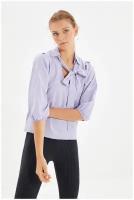 Блузка trendyol Блузка Trendyol Trendyol, размер: 36, фиолетовый