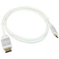 Шнур HDMI-mini HDMI 1м белый