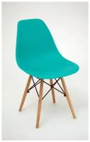 Стул пластиковый 622 Eames Green-42 Red&Black зеленый