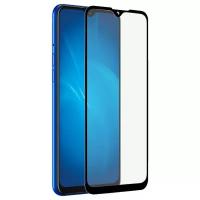 Закаленное стекло DF для Realme 6i Full Screen Full Glue Black Frame rmColor-07