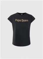 Футболка Pepe Jeans, размер L, черный