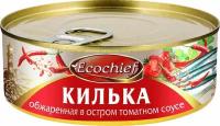 Килька в остром томатном соусе обжаренная 240 г