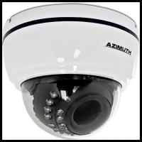 Купольная AHD камера видеонаблюдения AZIMUTH AZ107-AHD 1080p с вариофокальным объективом на матрице SONY