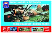 ARK Models Westland Lysander Mk.I/Mk.III Spotter/Spy, Английский многоцелевой самолёт, Сборная модель, 1/72