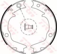 Колодки тормозные барабанные задн MITSUBISHI: 3000 GT 92-99, ECLIPSE I 91-95, ECLIPSE II 94-99, GALANT VI 96-04, GALANT VI универсал 96-03, LANCER VI TRW GS8479