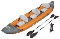 Байдарка Rapid X3 Kayak 3-х местная 381 х 100 (весла, насос, плавники, сумка) 65132