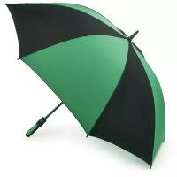 S837-097 BlackGreen (ЧерныйЗеленый) Зонт мужской гольфер Fulton
