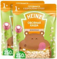 Спайка Каша Heinz безмолочная Я большой овсяная с 12 месяцев 250 г, 2шт