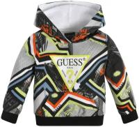 Толстовка GUESS, капюшон, карманы