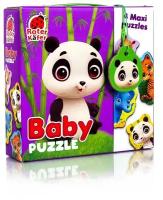 Пазлы для малышей Roter K fer Baby puzzle MAXI Зоопарк 13 элементов