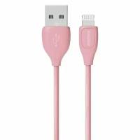 Кабель для iPhone iPad iPod, Remax Lesu Data Cable Lightning RC-050i, розовый