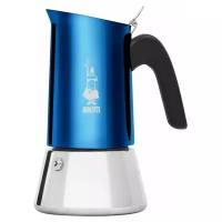 Гейзерная кофеварка Bialetti New Venus, 170 мл, 170 мл, синий