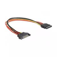 Удлинитель кабеля питания SATA Cablexpert CC-SATAMF-01, 15pin(M)/15pin(F), 30см