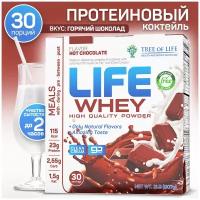 Сывороточный протеин Life Whey 2lb (907гр) со вкусом Горячий Шоколад 30 порций
