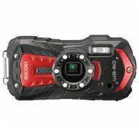 Цифровая фотокамера Ricoh WG-60 black & red