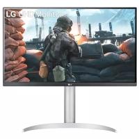 Монитор жидкокристаллический LG Монитор LCD 27'' 16:9 3840x2160(UHD 4K) IPS, nonGLARE, 400cd/m2, H178°/V178°, 1200:1, Mega, 1,07 миллиардов цветов, 5ms, 2xHDMI, DP, Height adj, Pivot, Tilt, Swivel, 2Y, Black