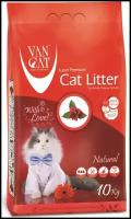 Комкующийся наполнитель Van Cat Natural, 10 кг