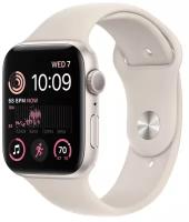 Часы Apple Watch SE 2022 40mm Starlight Aluminum Case with Sport Band S/M