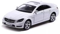 Машина металлическая MERCEDES-BENZ CLS63 AMG, 1:32, инерция, цвет белый