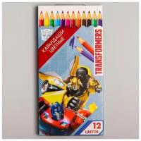 Hasbro Карандаши цветные Transformers, 12 штук, 5276457