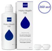Раствор для контактных линз Disop Hidro Health HA 360 мл+контейнер для линз