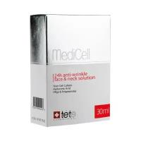 Комплекс против морщин для лица и шеи 24 часового действия (MediCell 24 anti-wrinkle solution (face & neck)), 30 мл | TETE