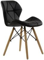 Стул Barneo N-42 Perfecto PU черный, Eames style