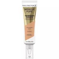 Max Factor Тональный крем Miracle Pure Foundation, SPF 30, 30 мл, оттенок: 50 natural rose