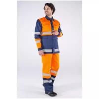 Комбинированный костюм Факел Дорожник оранжевый/темно-синий, р. 44-46, рост 182-188 50510000.014