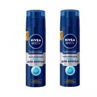 Гель для бритья Nivea Men Увлажняющий Защита и уход, 200 мл, 2 шт