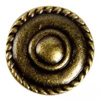 Ручка-кнопка цвет оксидированная бронза