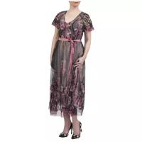 Платье, LE_FATE, черный_розовый, Арт. LF0446A (48)