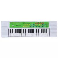 Zhorya Синтезатор детский 37 клавиш с микрофоном белый ZYB-B3153-2 с 3 лет
