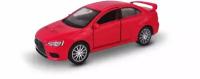 Машинка MITSUBISHI LANCER EVOLUTION X / модель машины 1:38 с пружинным механизмом / цвет в ассортименте